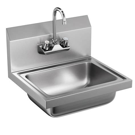 wall mounted hand washing sink